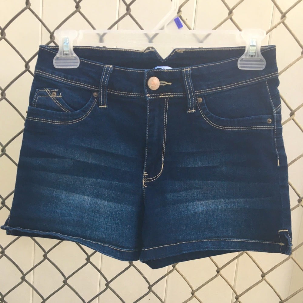 Denim shorts